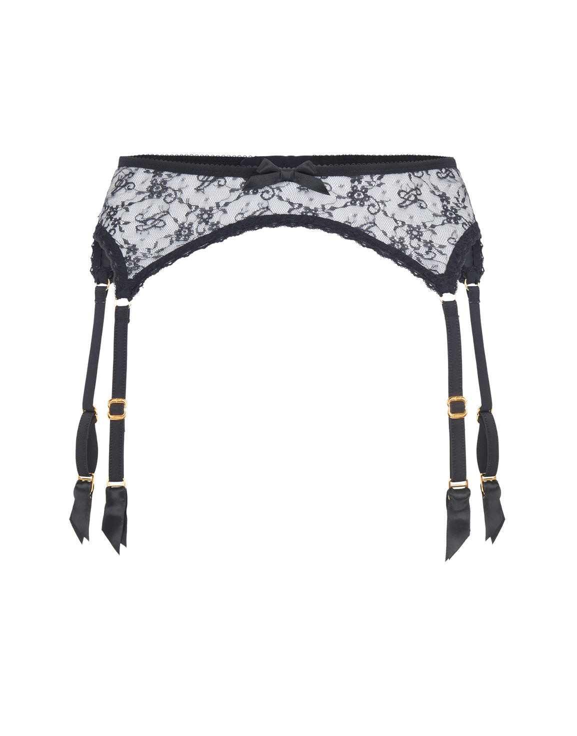 Malorey Suspender Black | Agent Provocateur