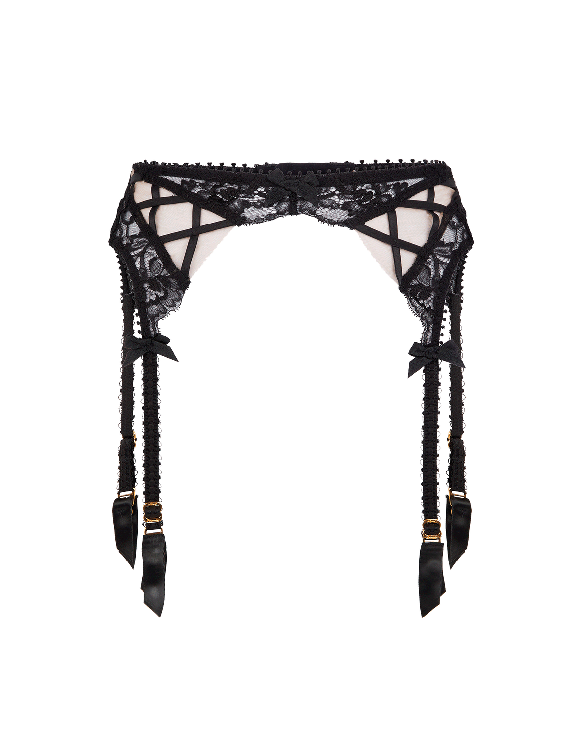Cordellia Suspender Black | Agent Provocateur