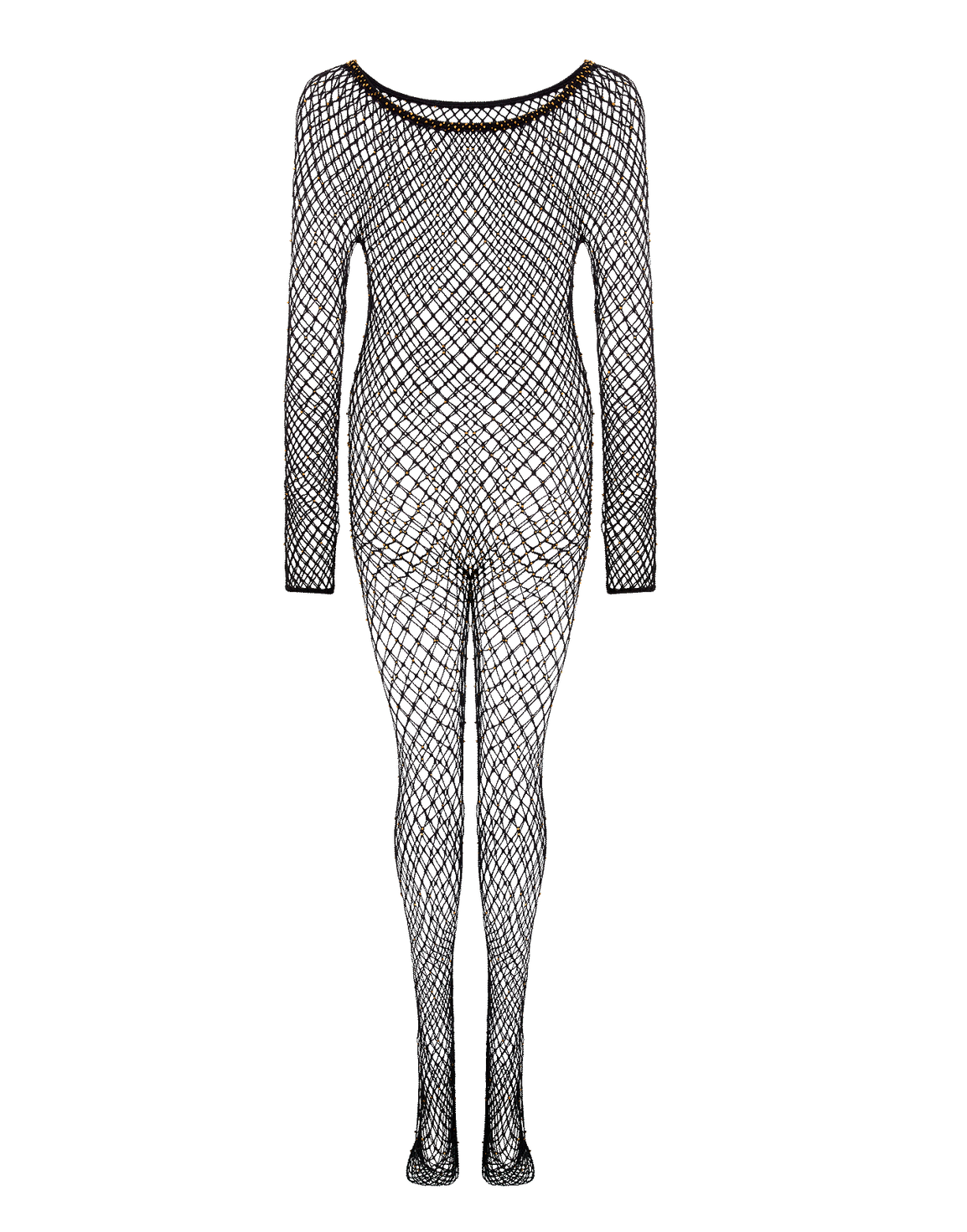 Tatianna Jumpsuit Black/Gold | Agent Provocateur