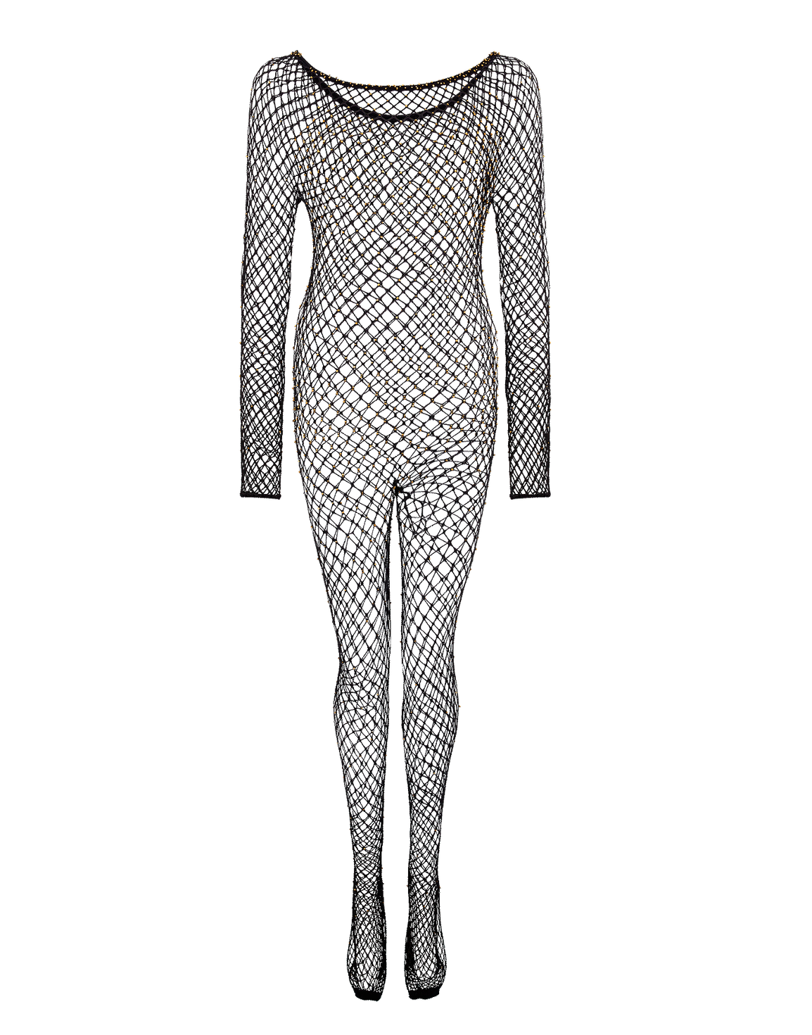 Tatianna Jumpsuit Black/Gold | Agent Provocateur