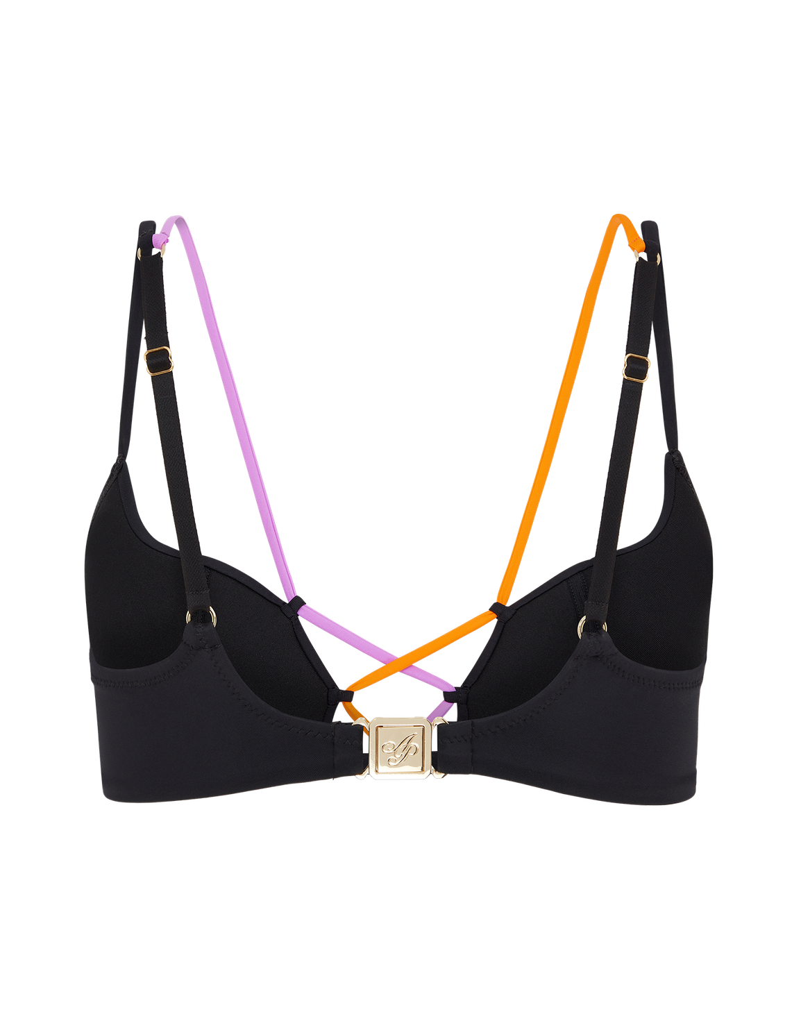 Steffi Bikini Top Black Multicolour | Agent Provocateur