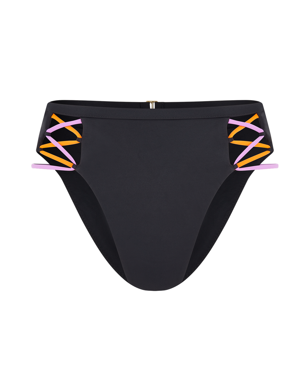 Steffi Bikini Bottom Black Multicolour | Agent Provocateur