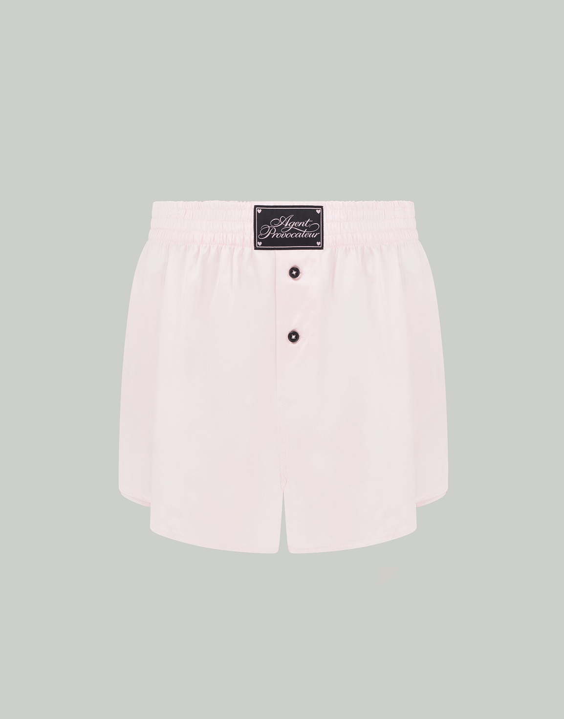 Jax Mens Boxers Baby Pink/Black | Agent Provocateur