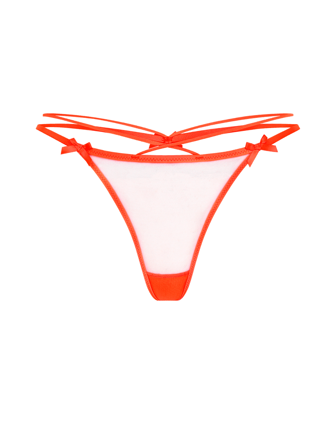 Zella Trixie Neon Orange/Sand | Agent Provocateur