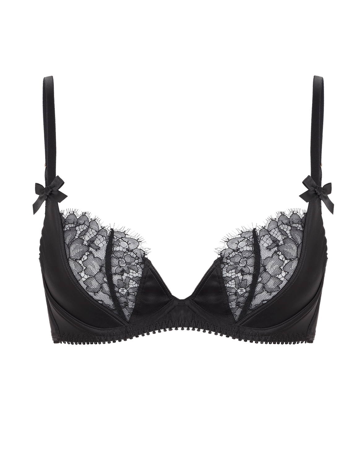 Ryan Balconette Underwired Bra Black | Agent Provocateur
