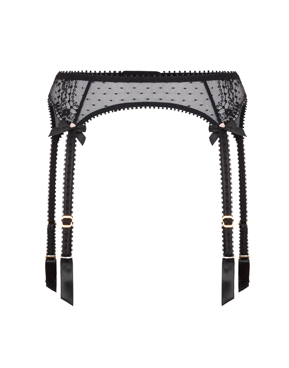 Yuma Suspender Black | Agent Provocateur