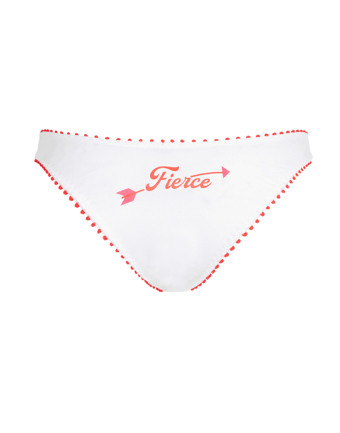 Fierce Full Brief White/Red | Agent Provocateur