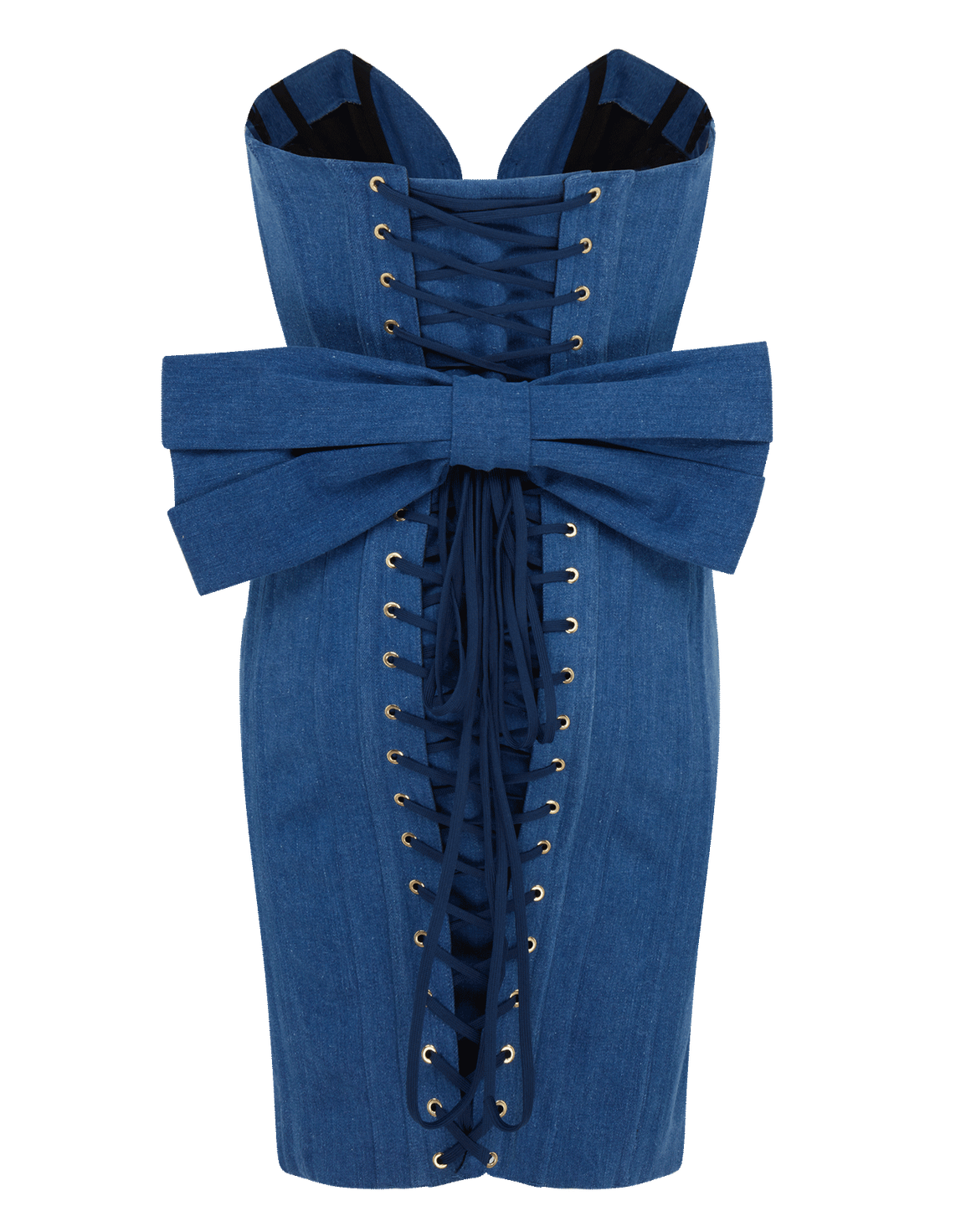 Gena Dress Denim | Agent Provocateur