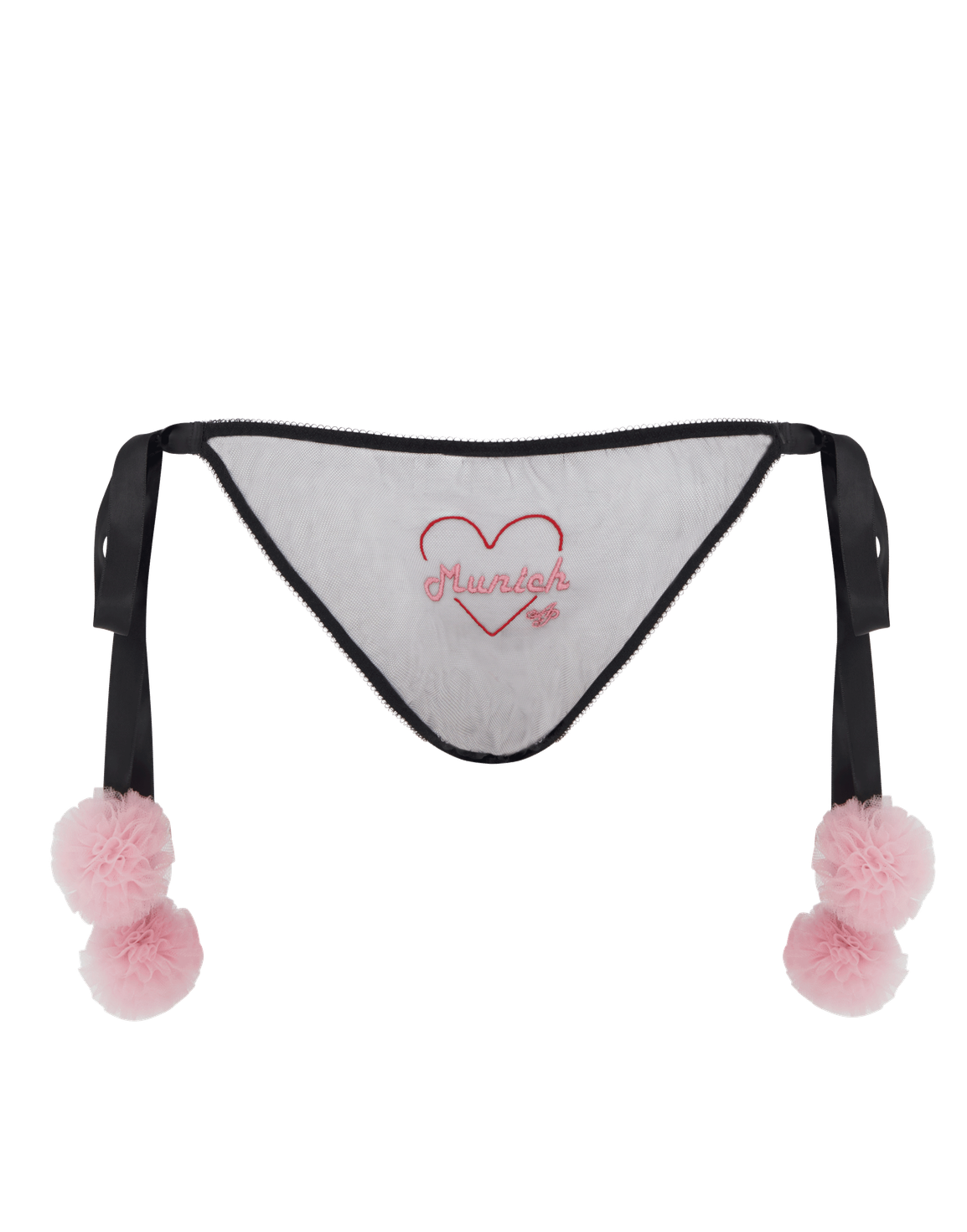 Munich Tie Side Brief Black/Red | Agent Provocateur