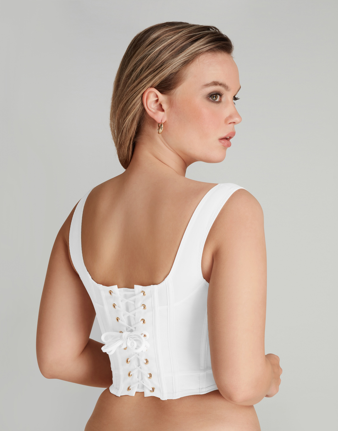 Zena Corset Top White | Agent Provocateur