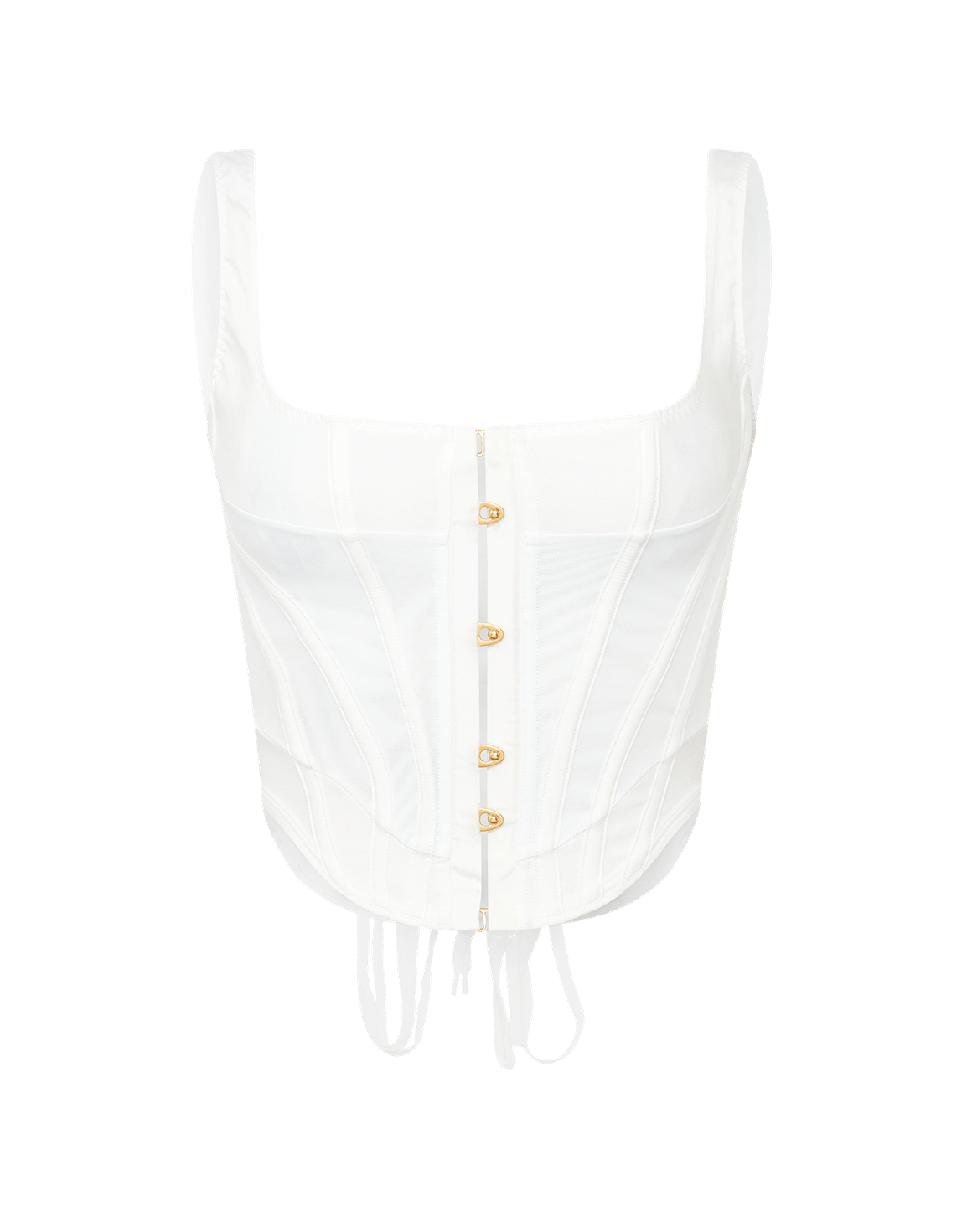 Zena Corset Top White | Agent Provocateur