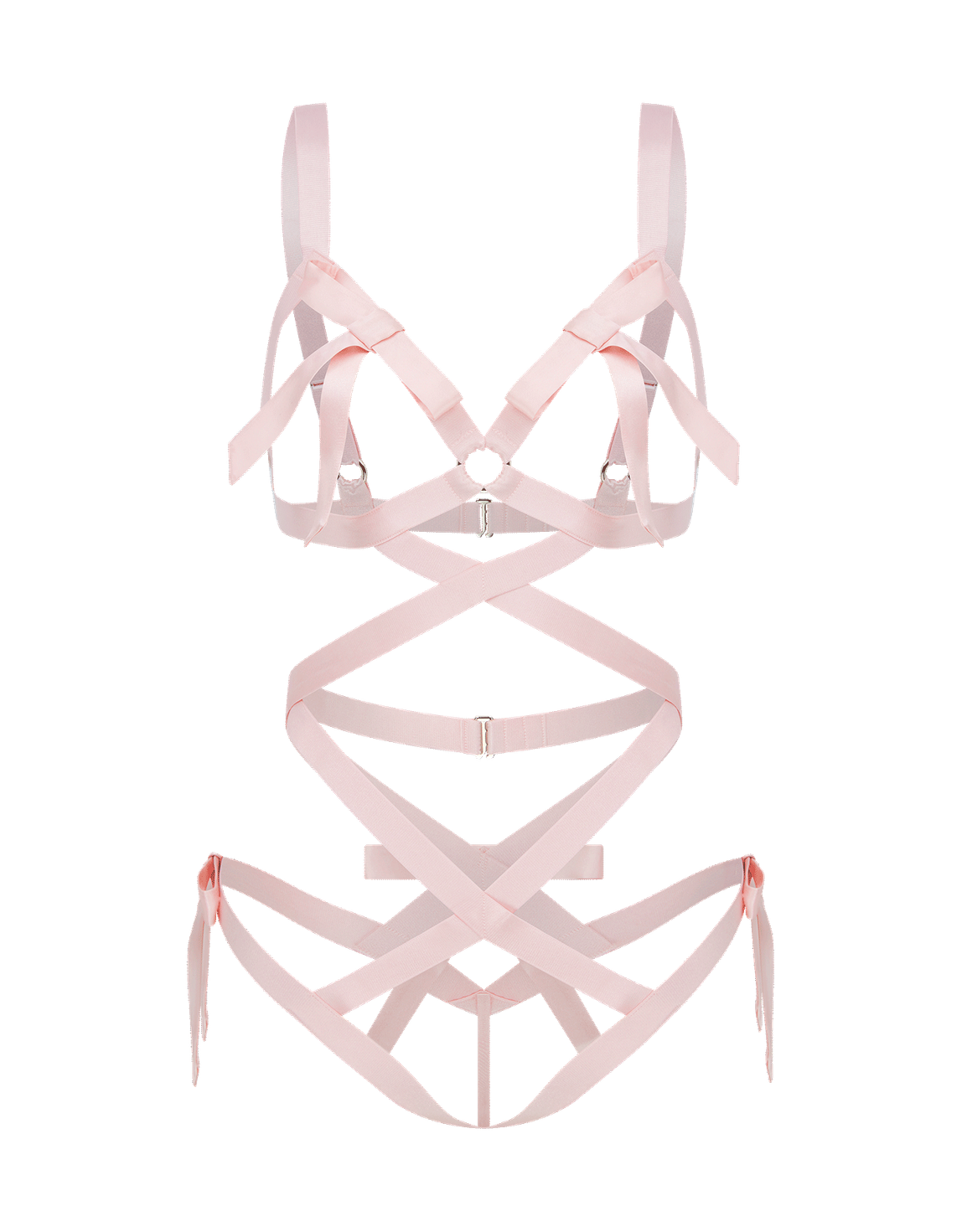 Maeve Playsuit Baby Pink | Agent Provocateur
