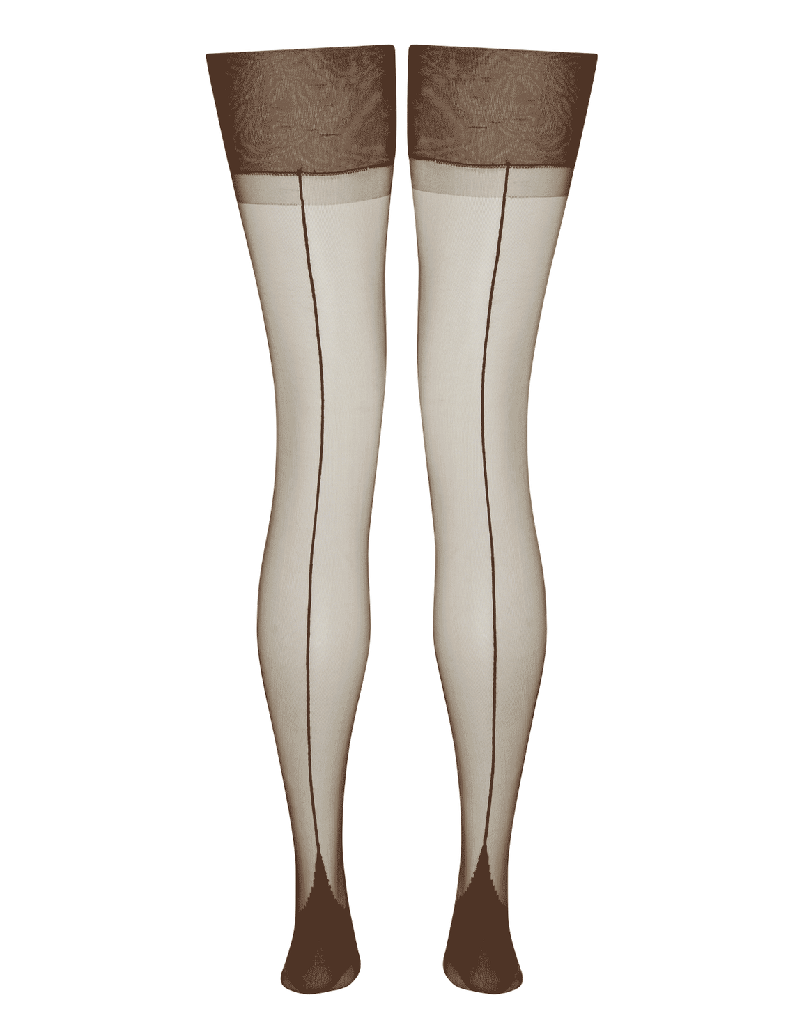 Opale 1 Stockings Chestnut | Agent Provocateur