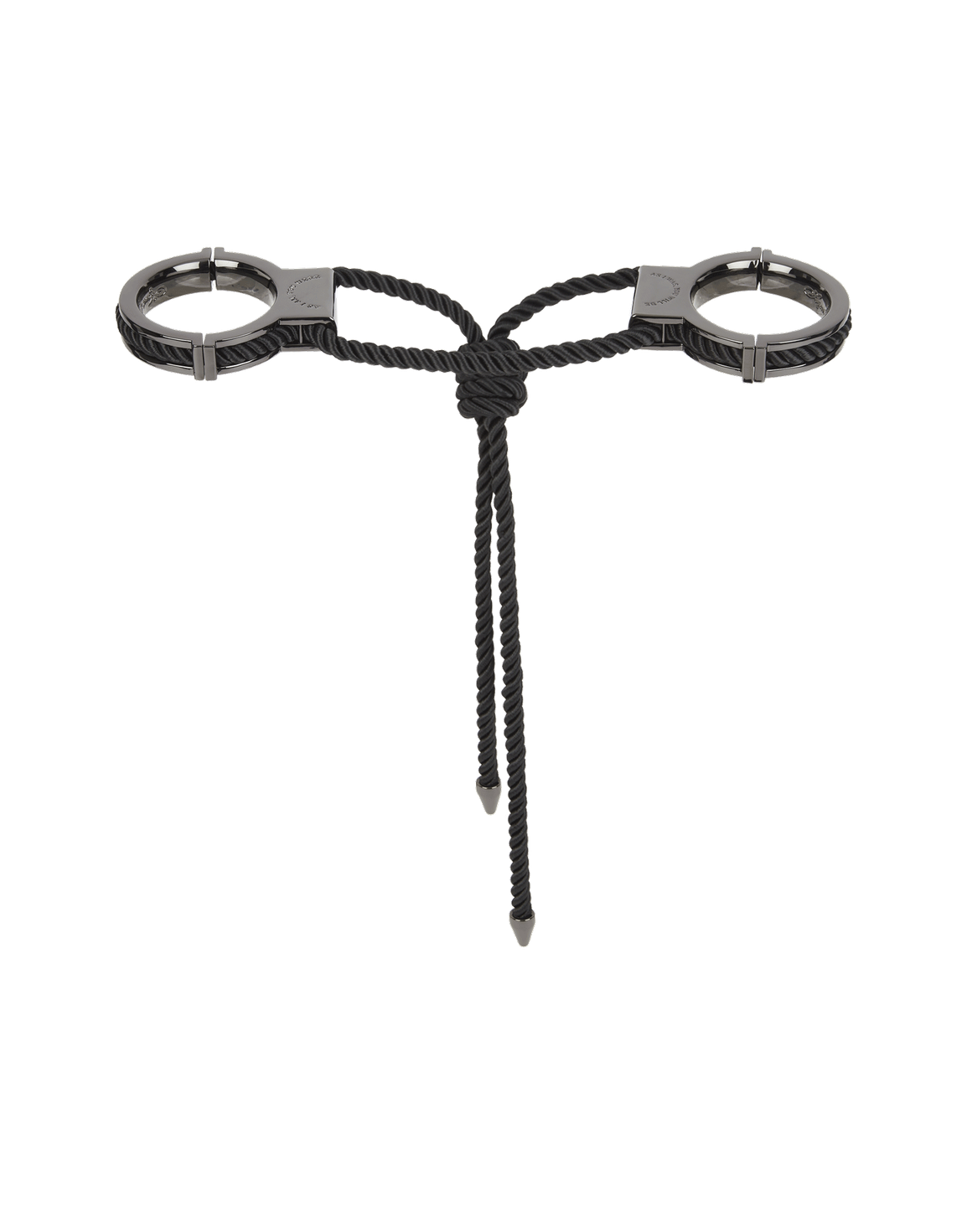 Xena Jewel Double Cuff Gunmetal | Agent Provocateur