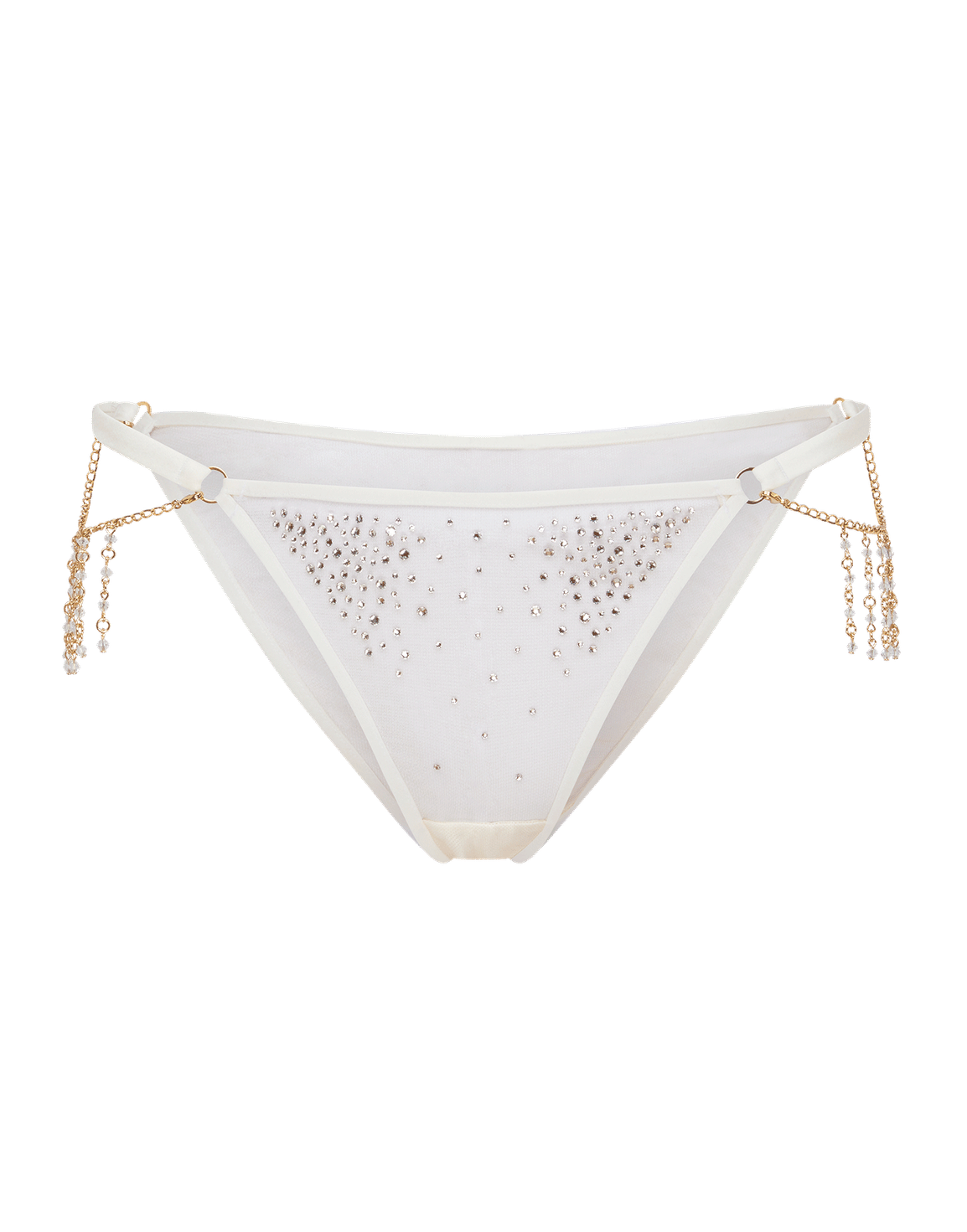 Solar Full Brief White/Sand | Agent Provocateur