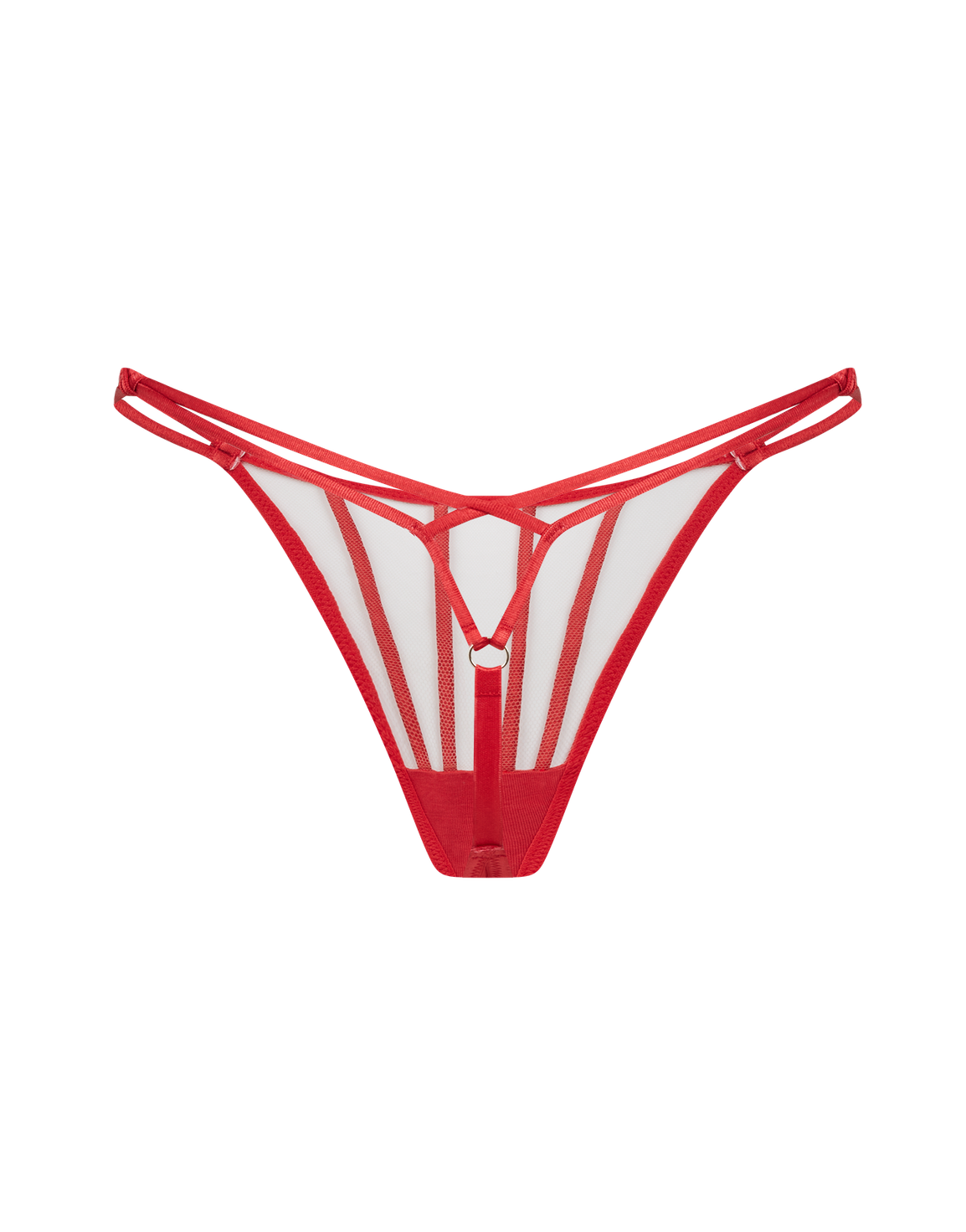 Ozara Thong Sand/Red | Agent Provocateur