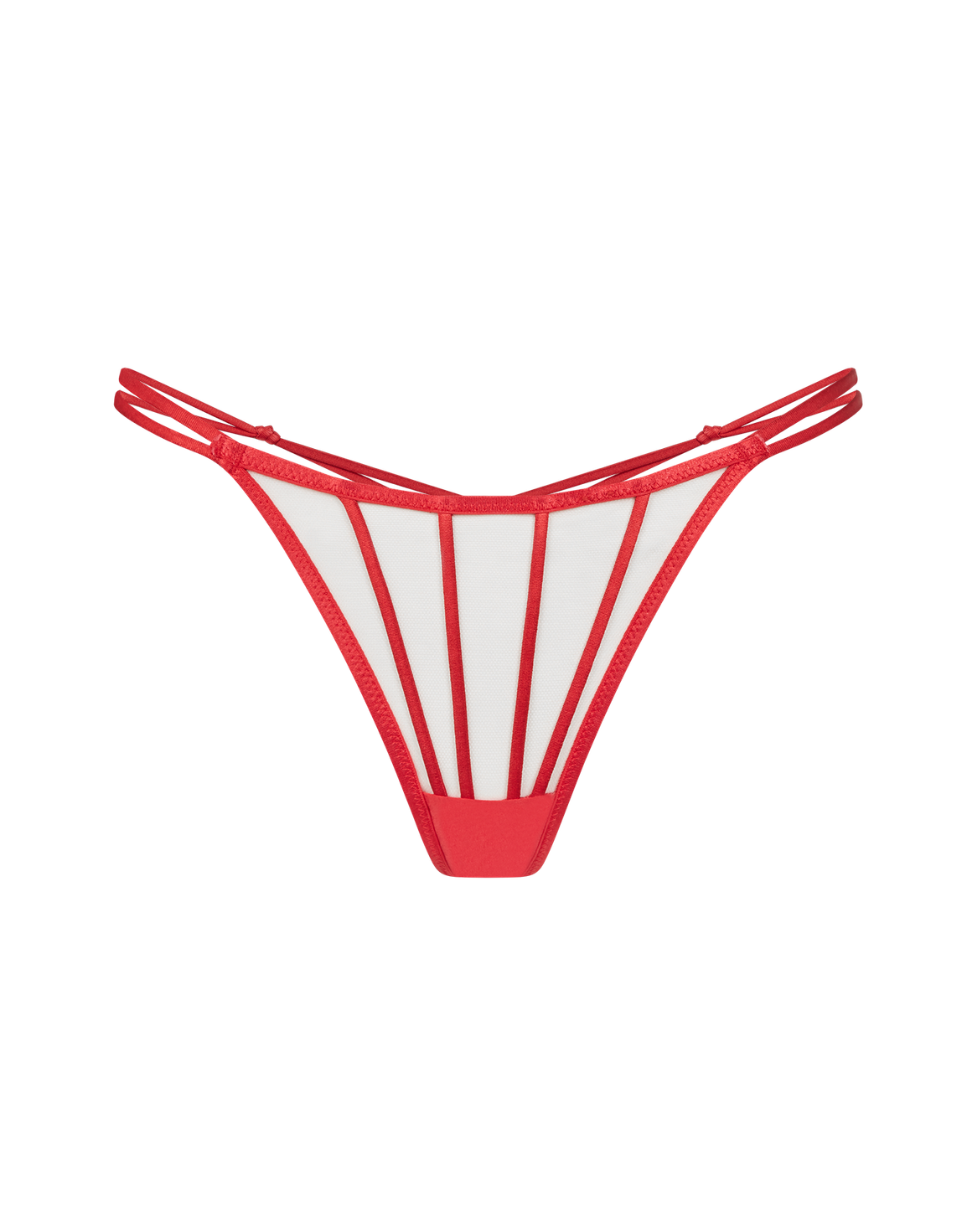 Ozara Thong Sand/Red | Agent Provocateur