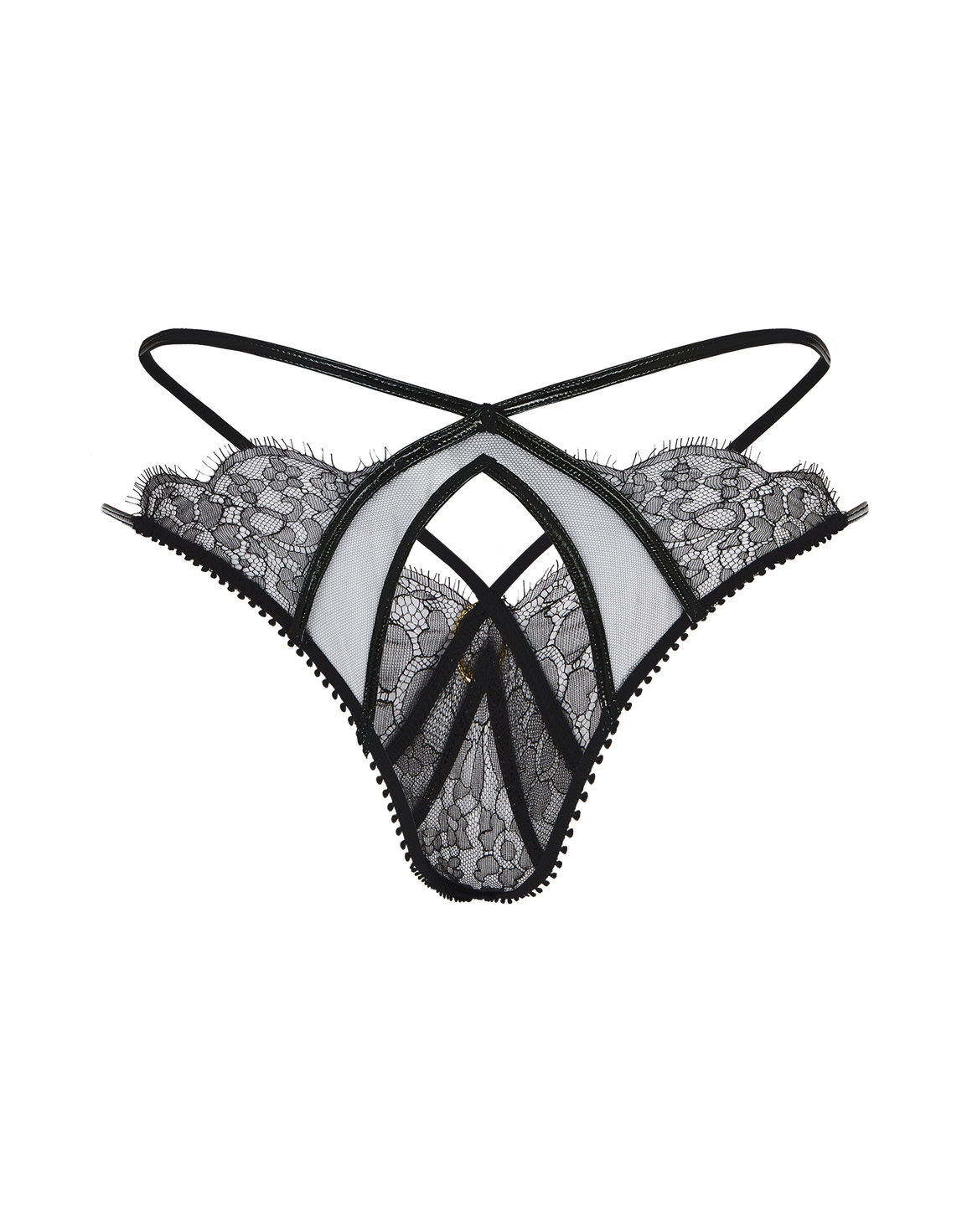 Foxie Ouvert Black | Agent Provocateur
