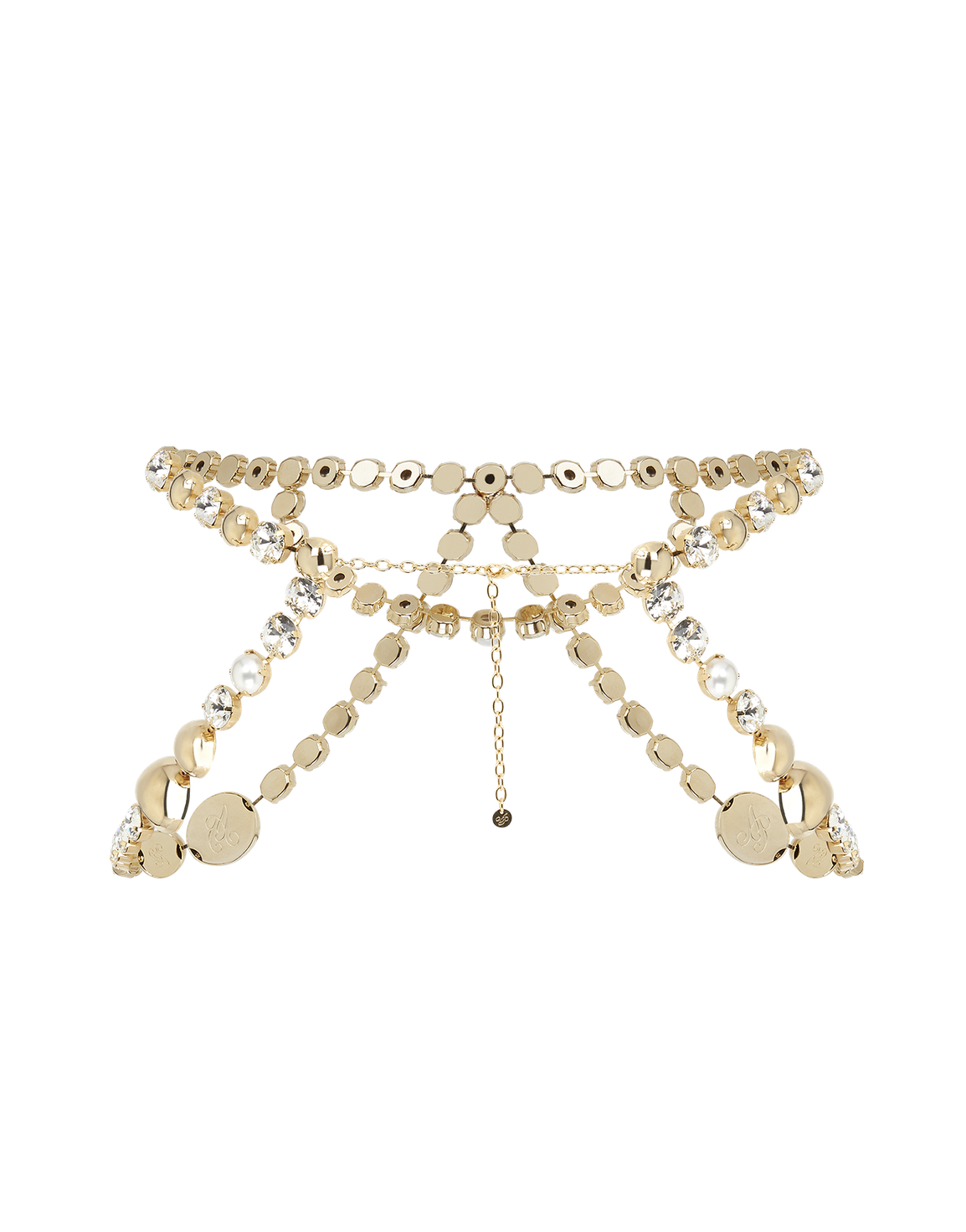 Gwenie Belt Gold/Pearl | Agent Provocateur