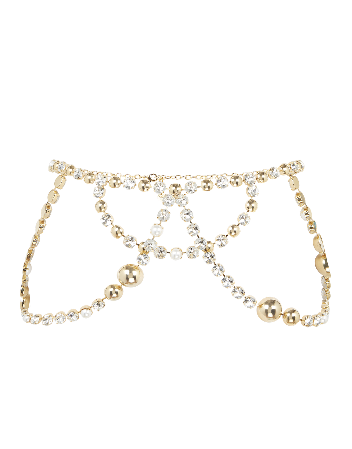 Gwenie Belt Gold/Pearl | Agent Provocateur