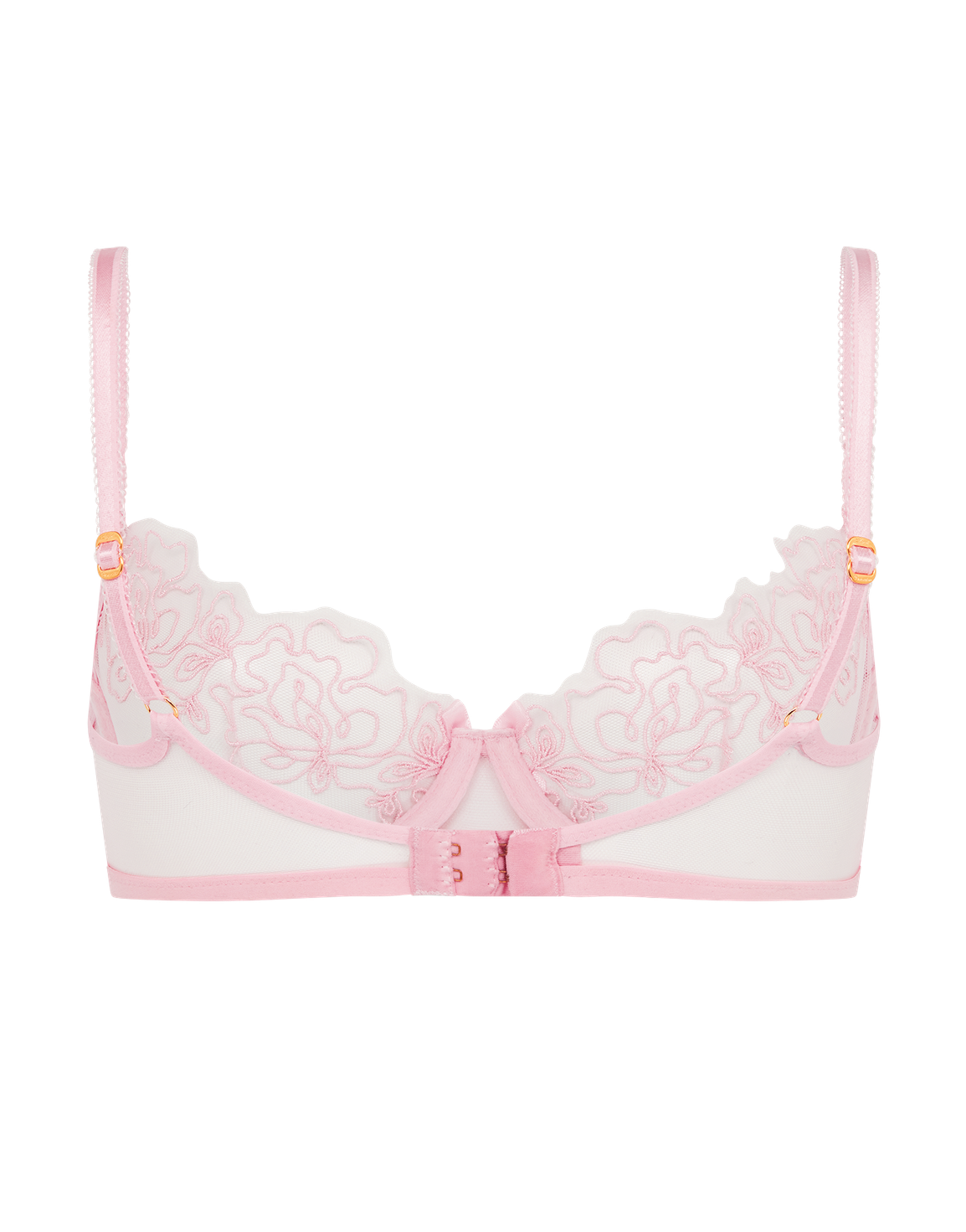 Juni Demi Cup Underwired Bra Baby Pink | Agent Provocateur
