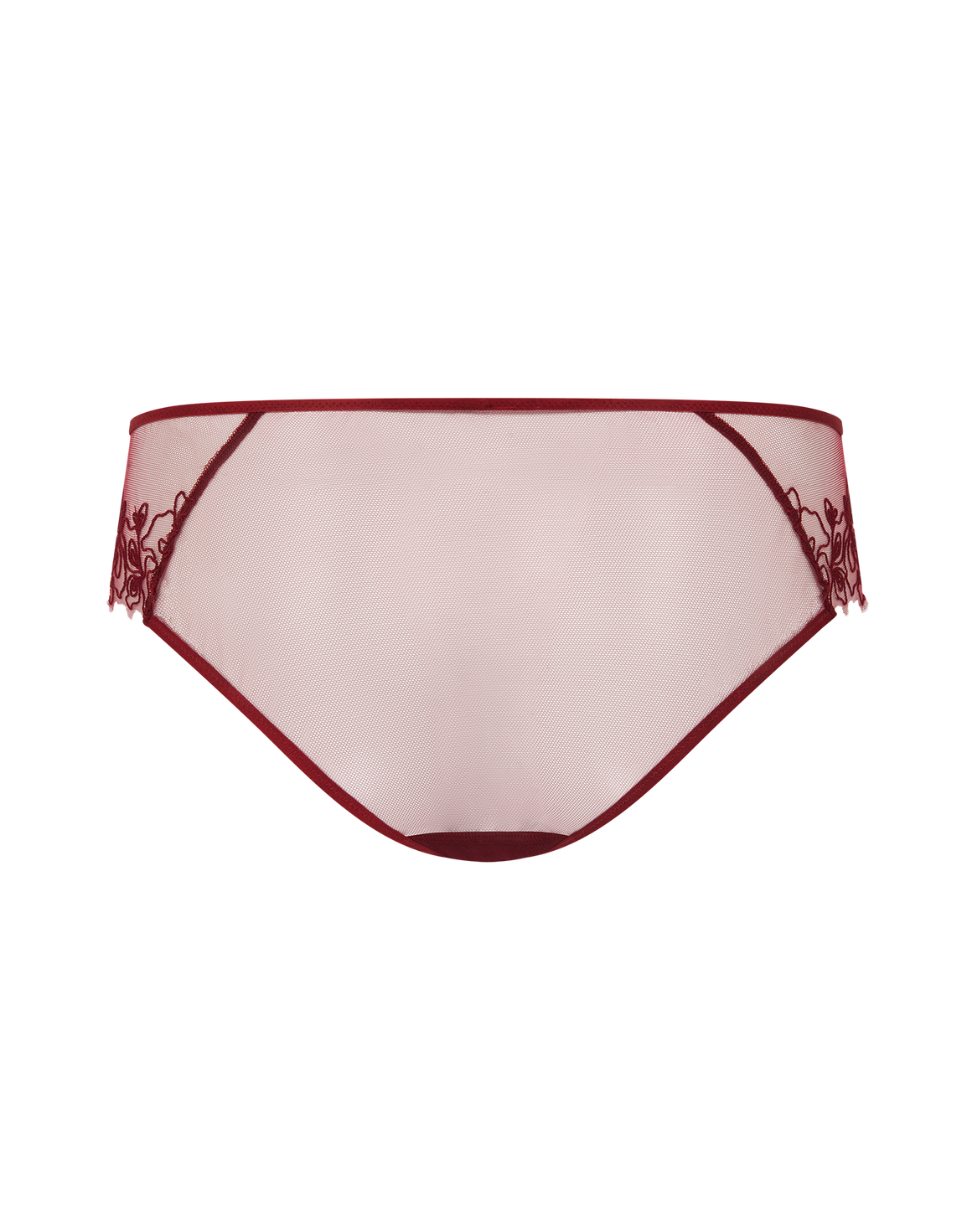 Juni Full Brief Burgundy | Agent Provocateur