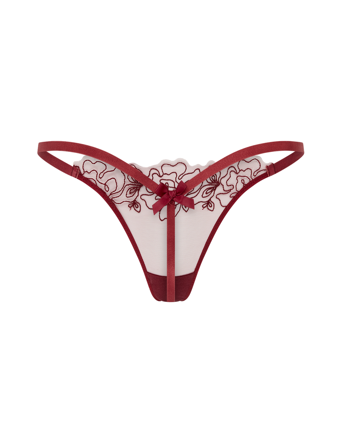 Juni Thong Burgundy | Agent Provocateur
