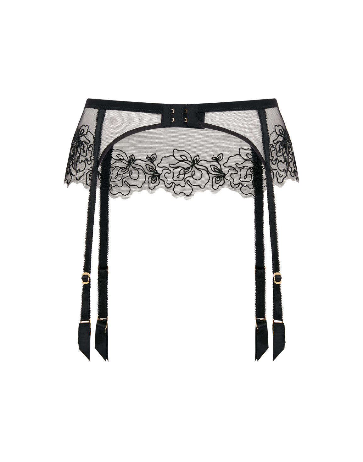 Juni Suspender Black | Agent Provocateur