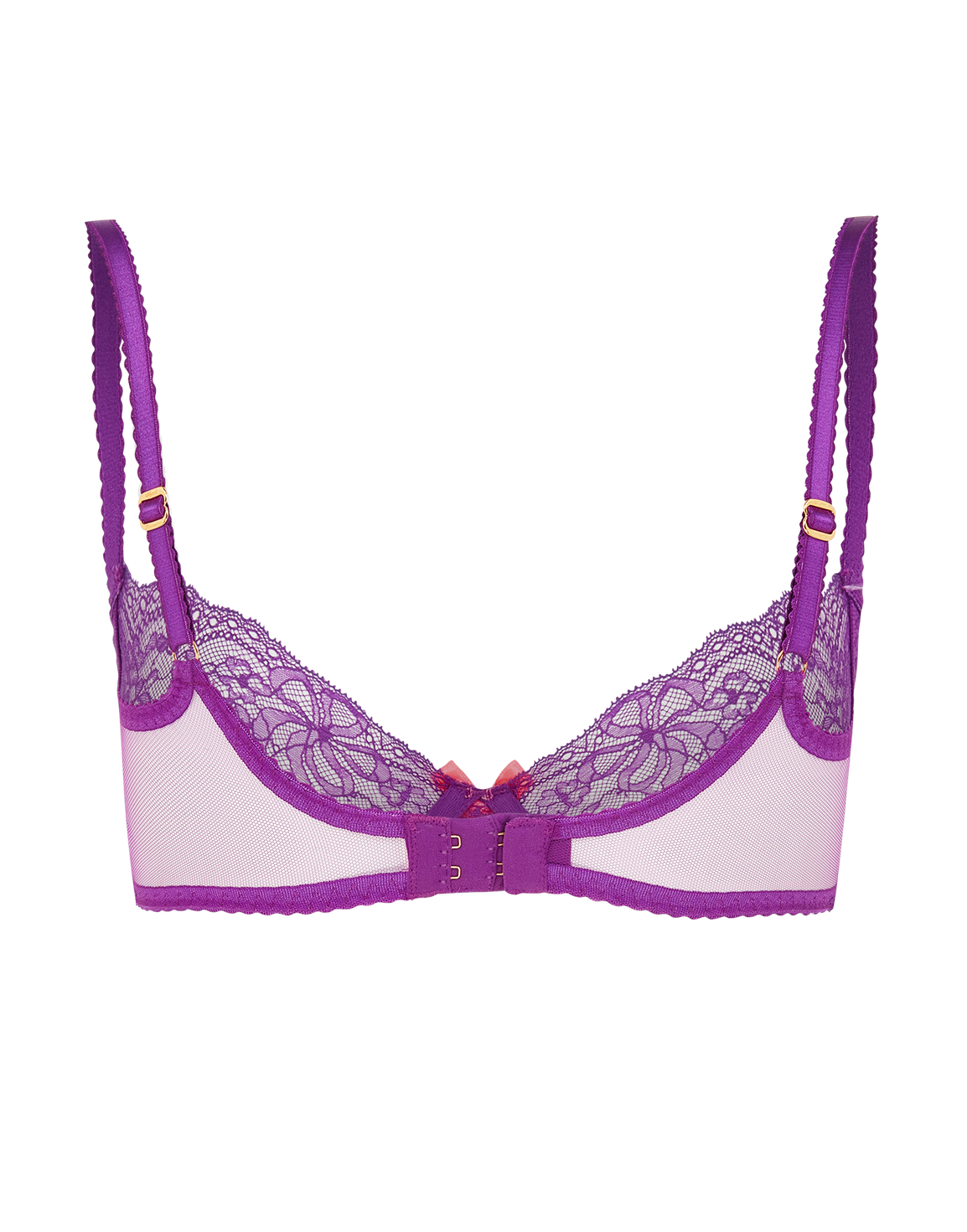 Isedora Plunge Underwired Bra Purple/Pink | Agent Provocateur