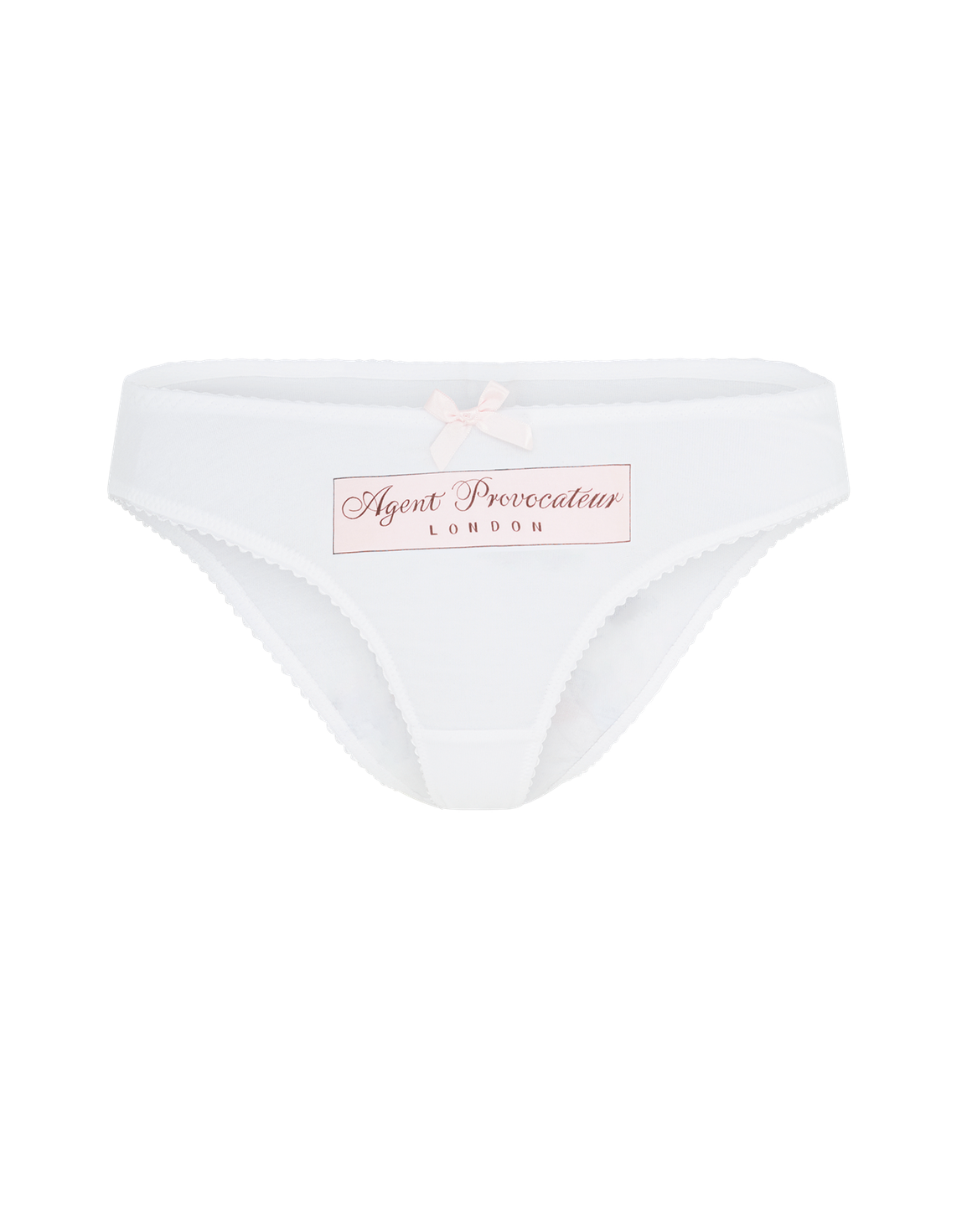 London Pyjama Brief White/Multi | Agent Provocateur