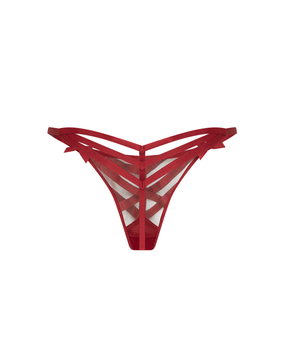 Briella Thong Burgundy | Agent Provocateur