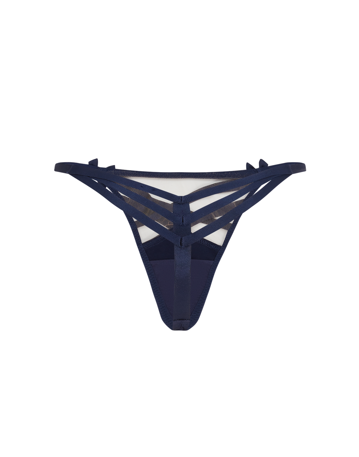 Briella Thong Navy/Navy | Agent Provocateur