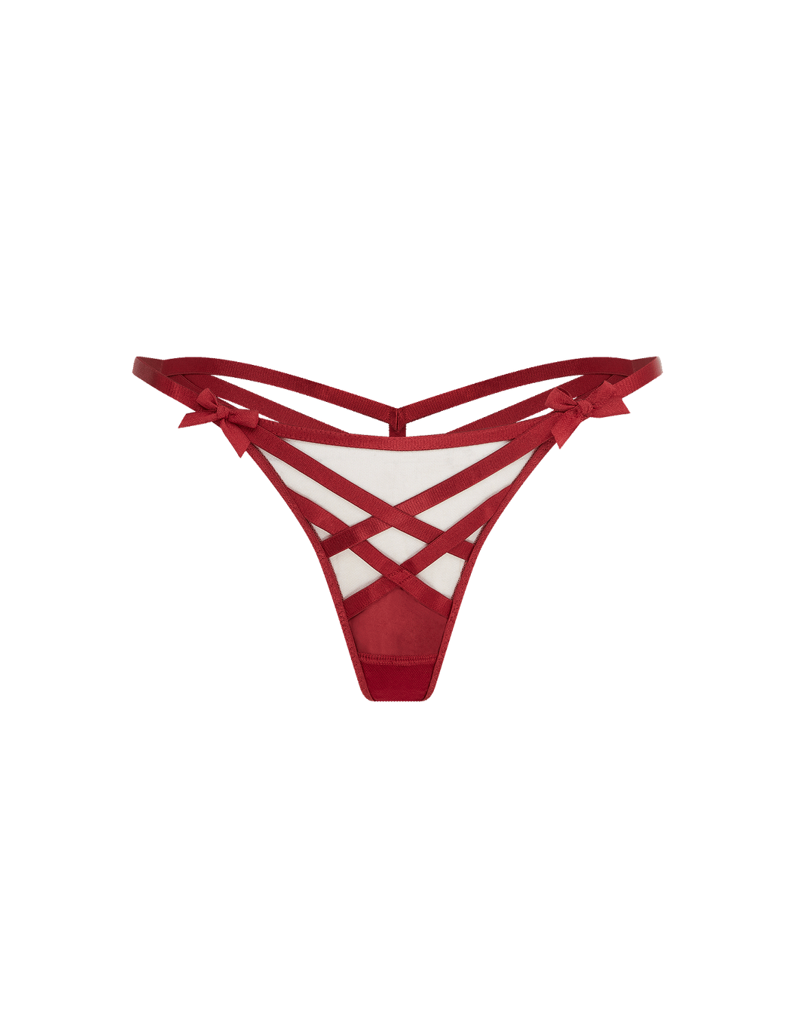 Briella Thong Burgundy | Agent Provocateur