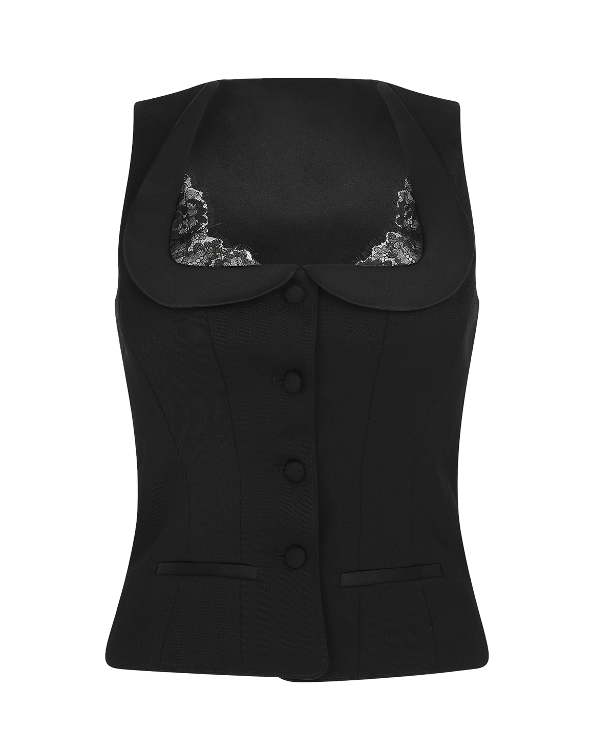 Julietta Waistcoat Black | Agent Provocateur