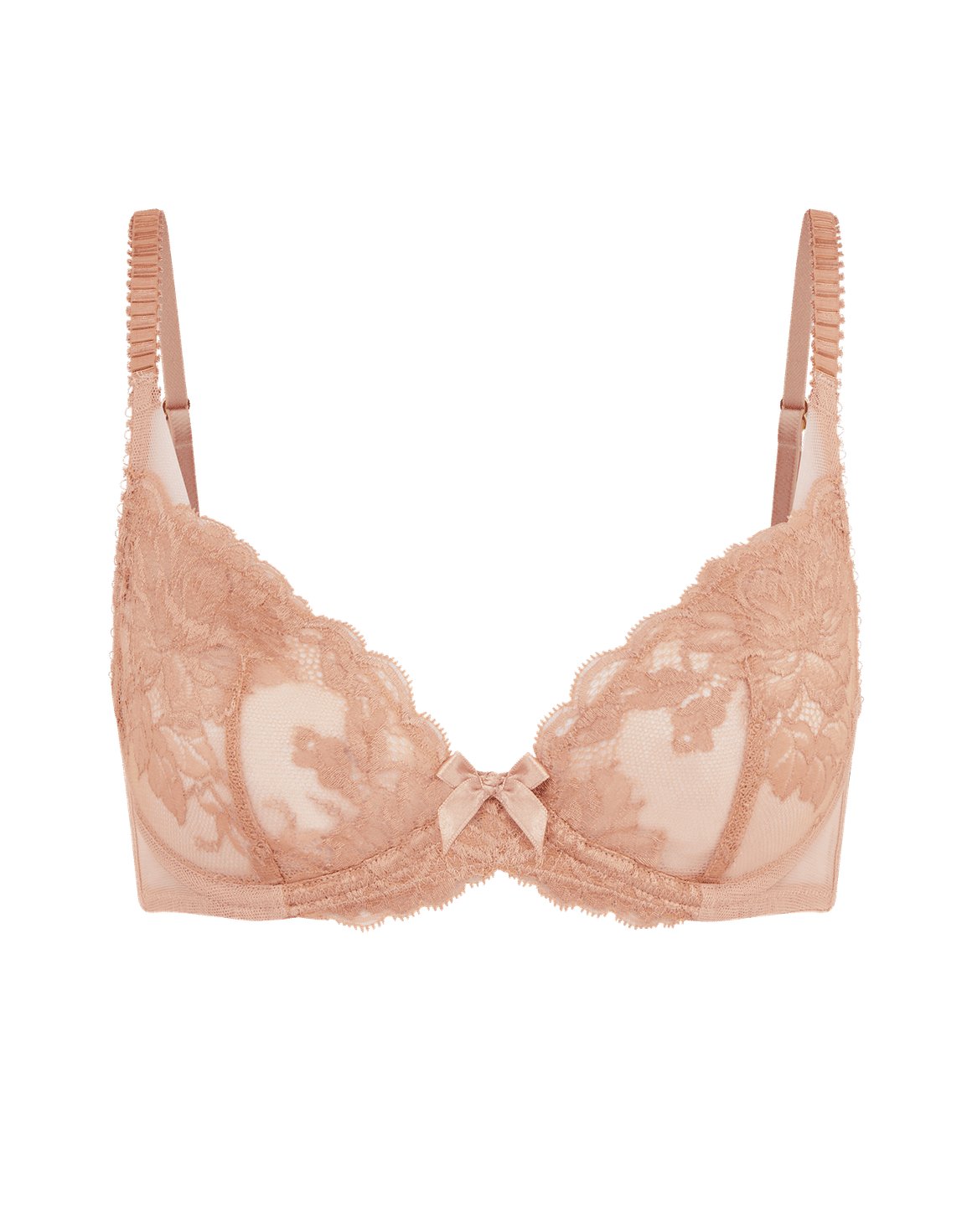 Yara 1 Plunge Underwired Bra Praline | Agent Provocateur