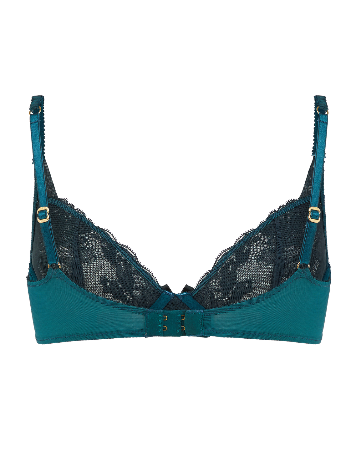 Yara Plunge Underwired Bra Teal | Agent Provocateur
