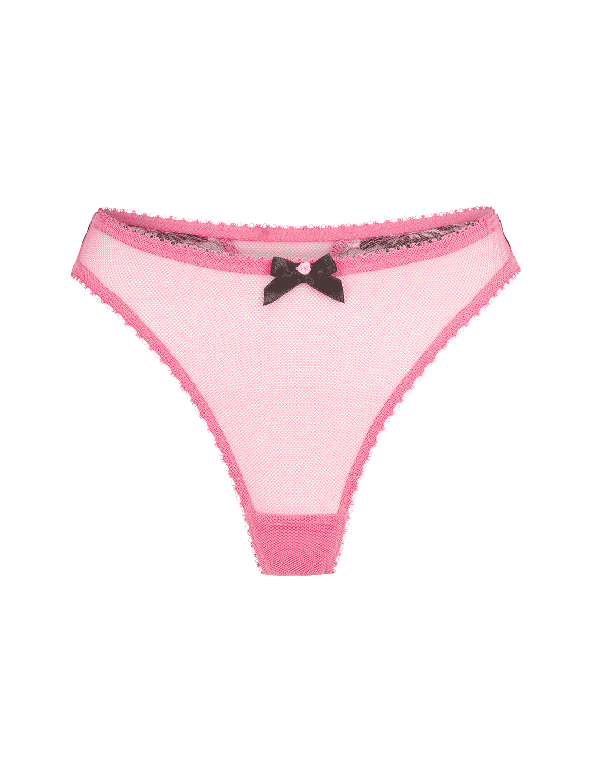 Yara 1 Thong Pink/Black | Agent Provocateur