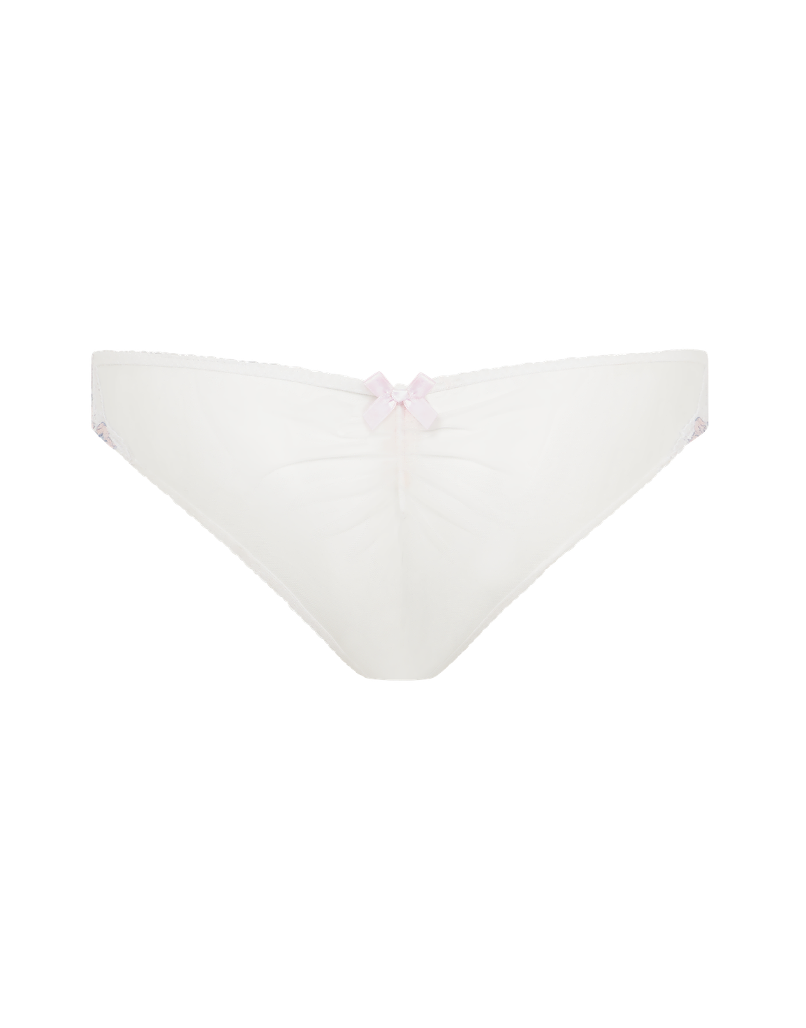 Winnette Full Brief  Baby Pink/White | Agent Provocateur