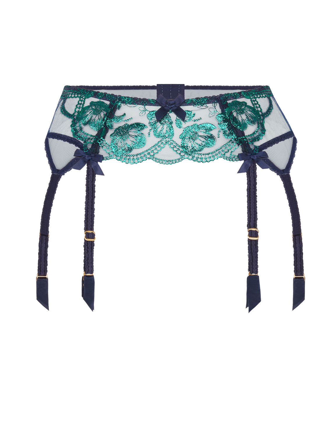 Winnette Suspender  Green | Agent Provocateur