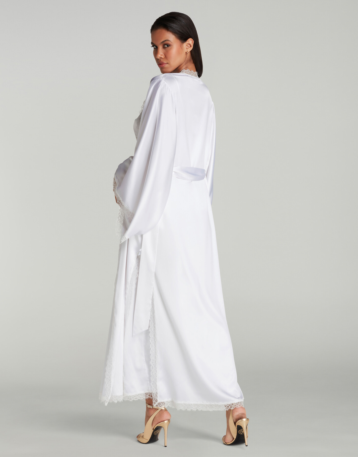 Gisele Long Kimono White | Agent Provocateur