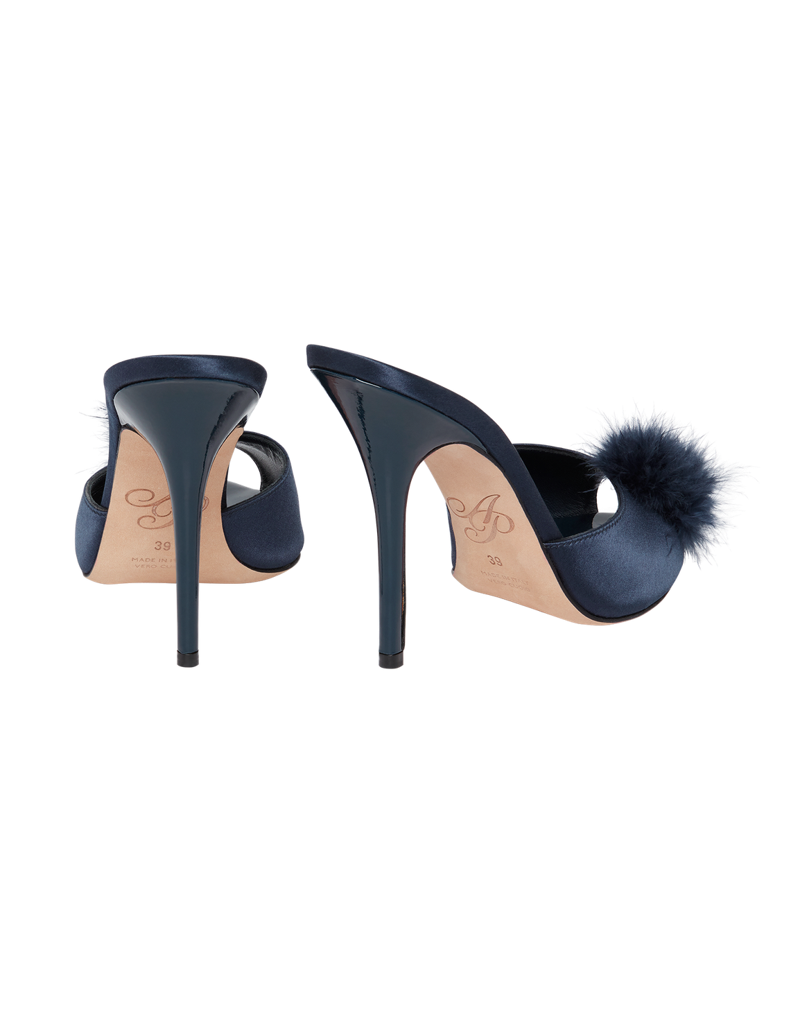 Allegrah Mules Navy | Agent Provocateur