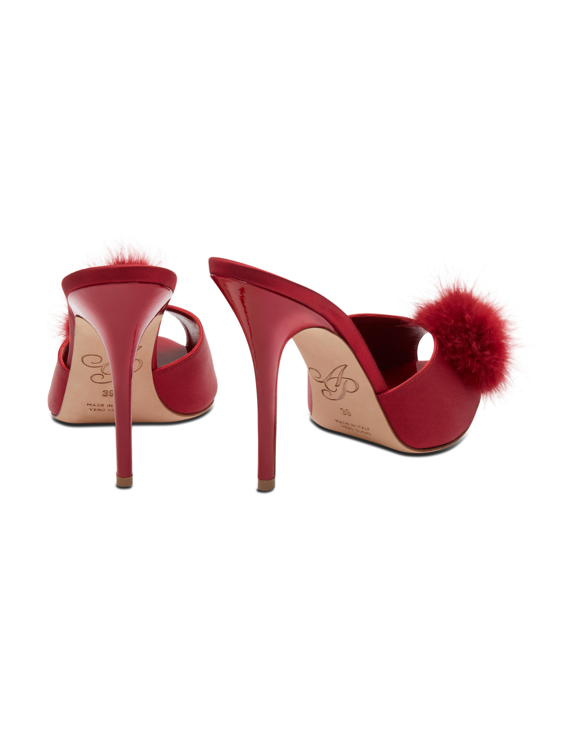 Allegrah Mules Dark Red | Agent Provocateur