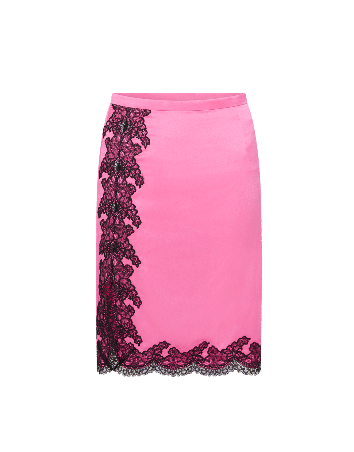 Amelea Skirt Candy Pink/Black | Agent Provocateur
