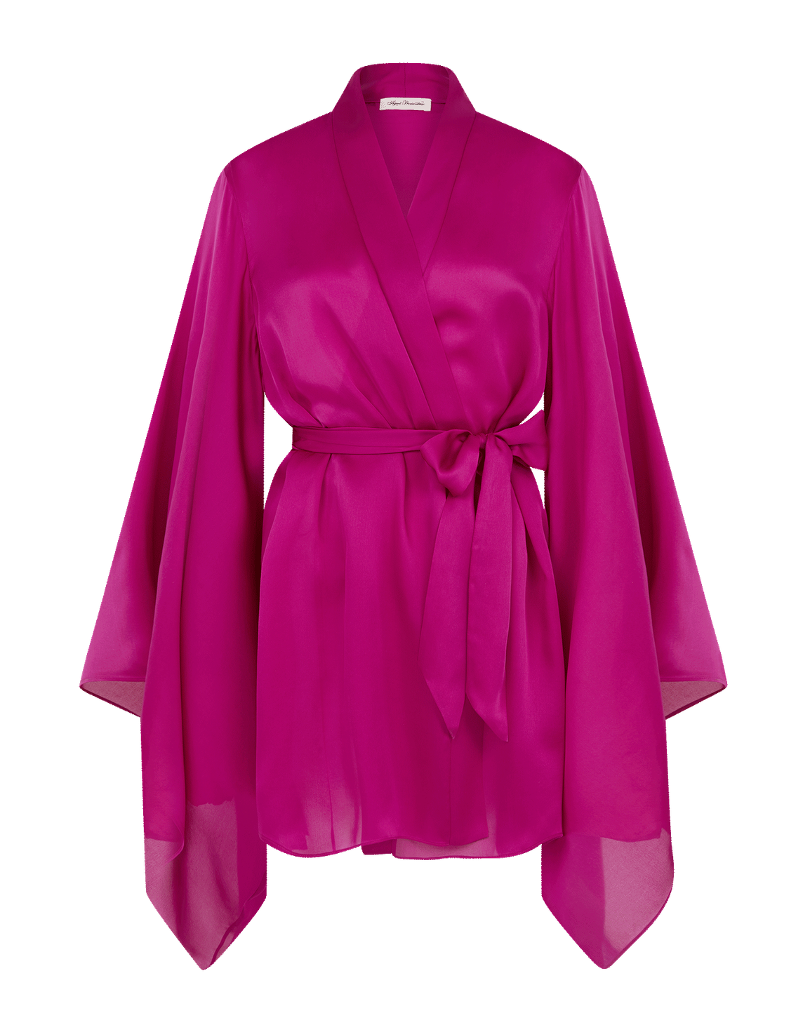 Emiliana Short Kimono Magenta/Blue | Agent Provocateur