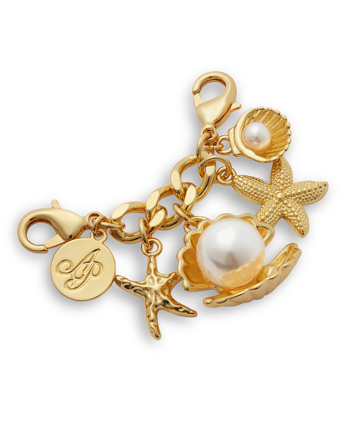 Seashell Charms Gold/Pearl | Agent Provocateur