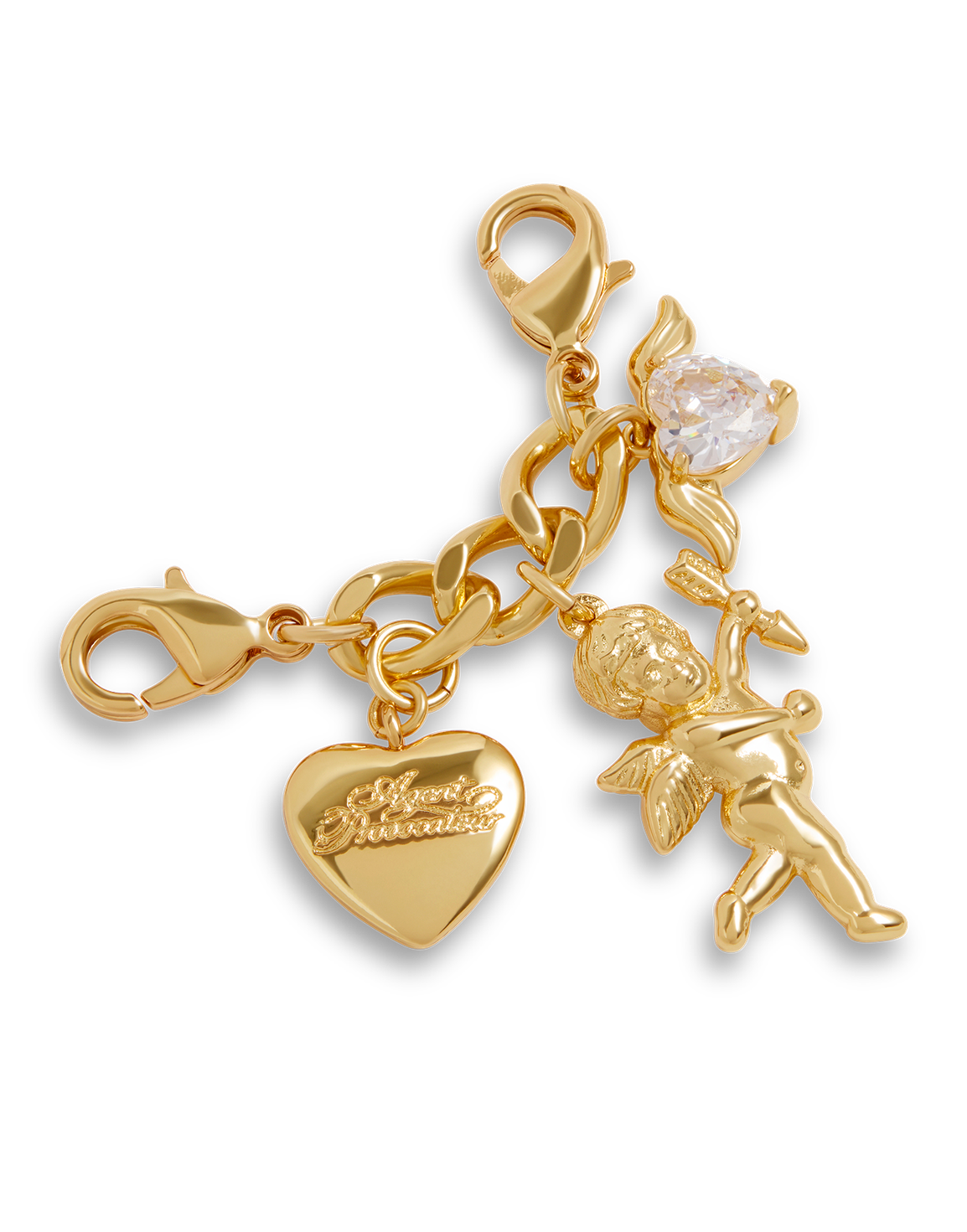 True Love Charms Gold/Crystal | Agent Provocateur