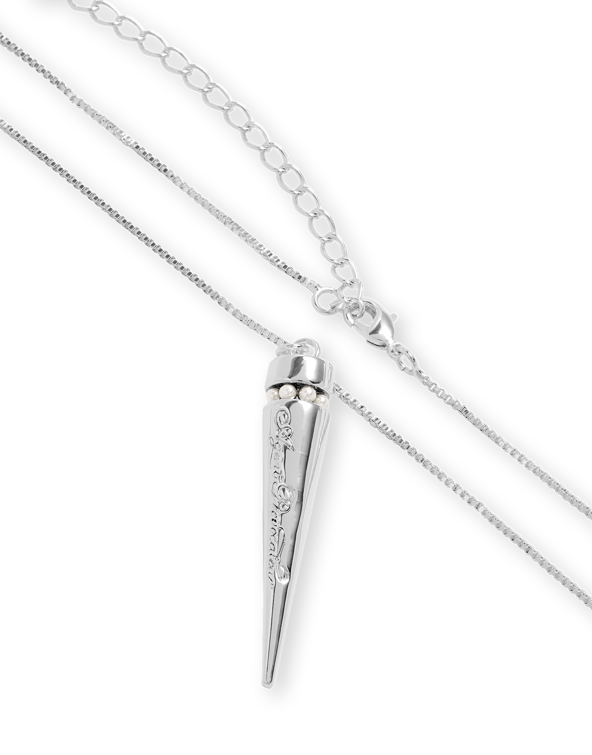 Riko Necklace Silver/Pearl | Agent Provocateur
