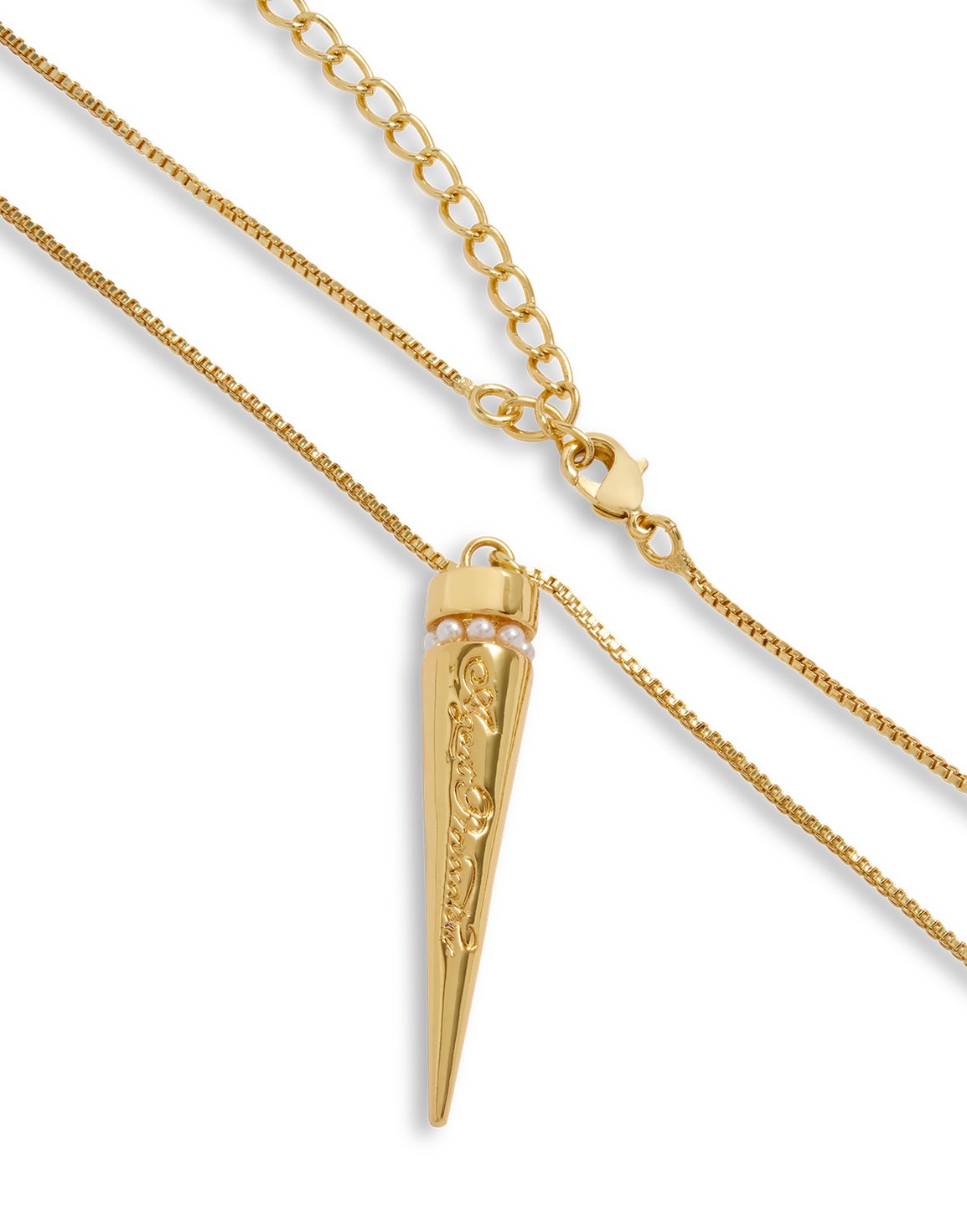 Riko Necklace Gold/Pearl | Agent Provocateur