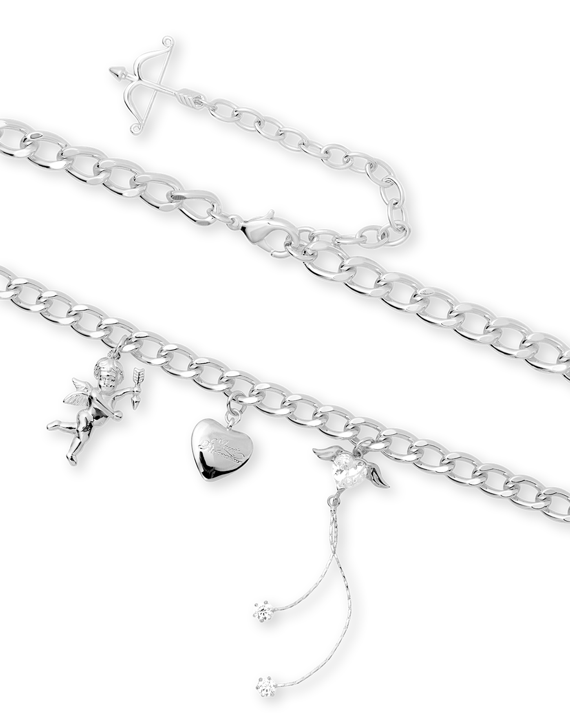 Bryte Choker Silver/Clear | Agent Provocateur