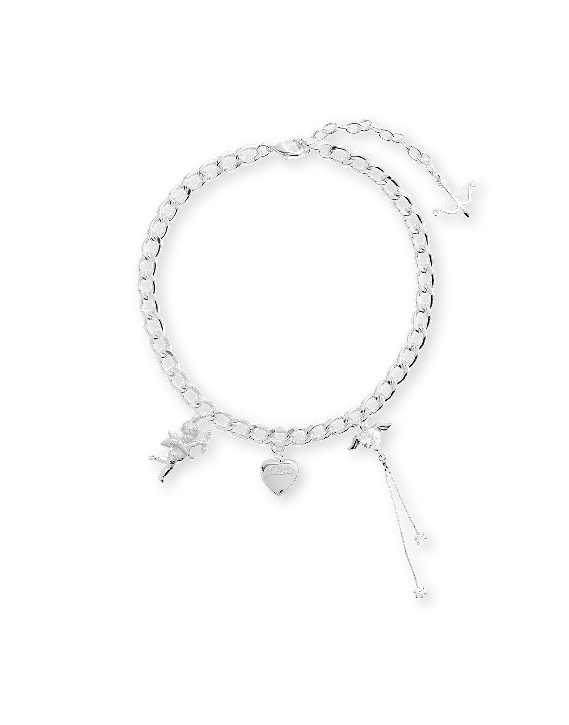 Bryte Choker Silver/Clear | Agent Provocateur
